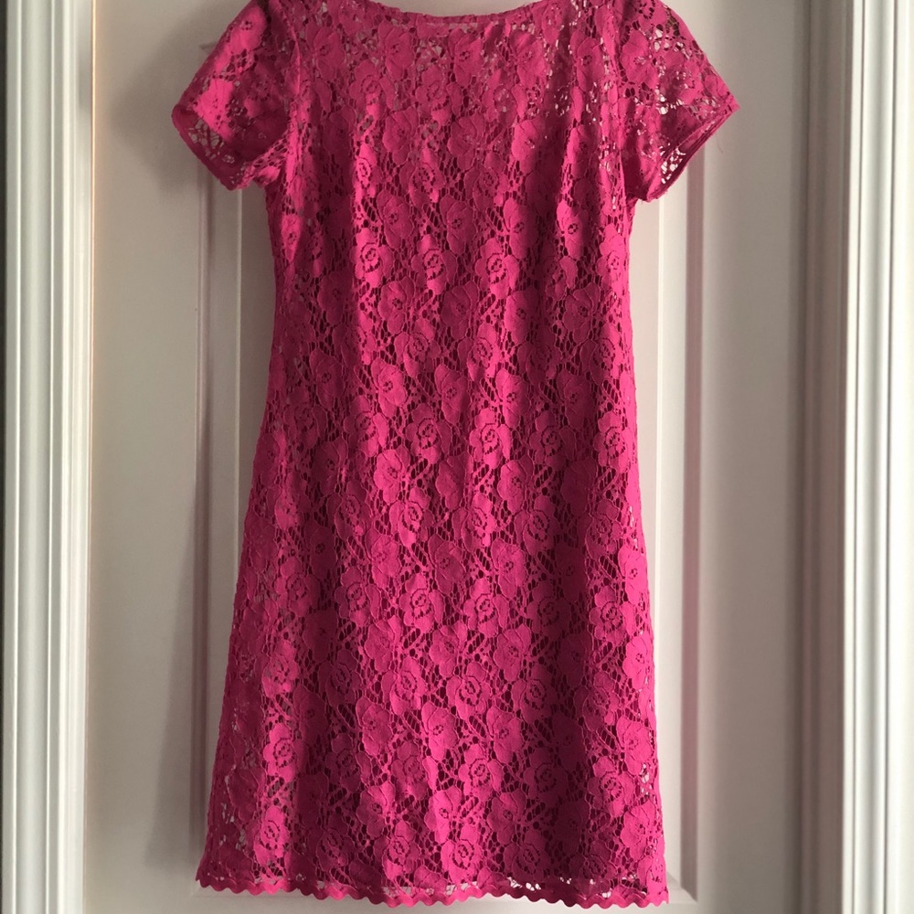 Jessica McLintock pink shift dress